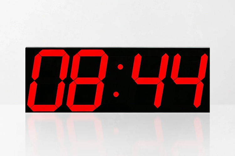 HC Electronics NTP clock with digital time display