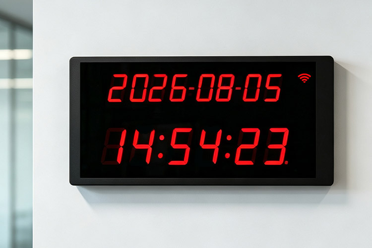 Wi-Fi-Clocks