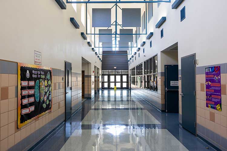 Clock server for synchronized K-12 school clock systems